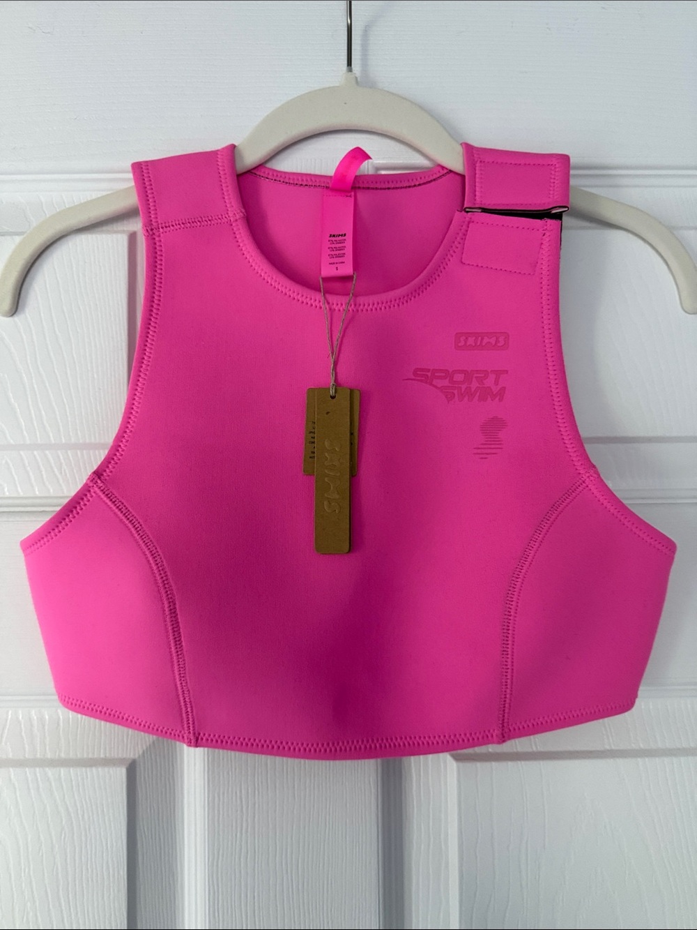 NWT Skims sport swim top